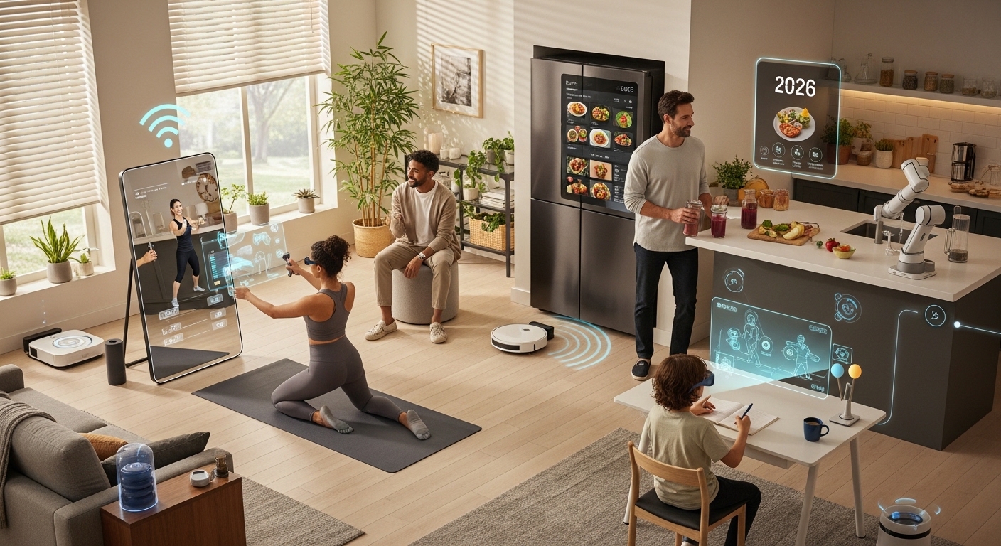 Smart home tools 2026 controlling lights and appliances through mobile app