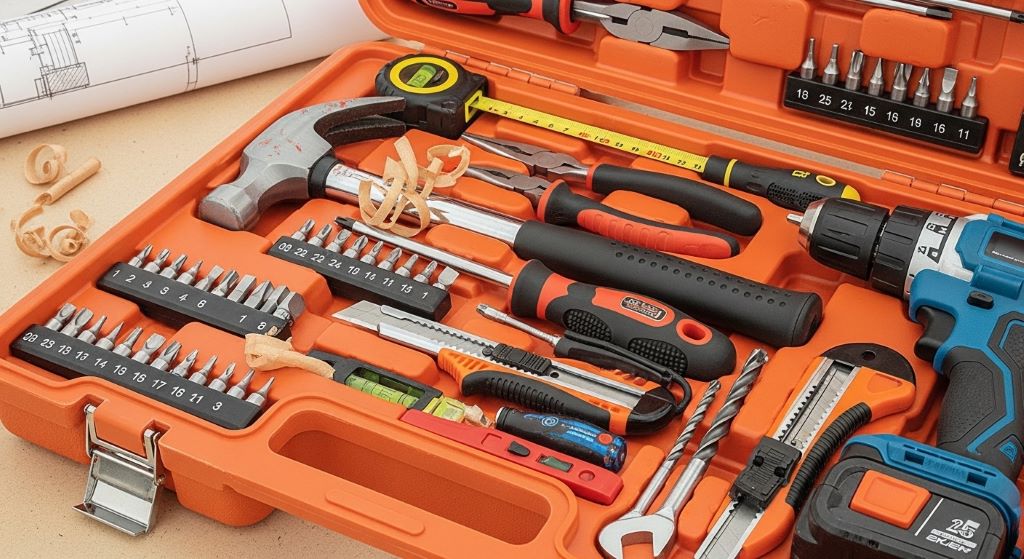 Affordable DIY tools set for home improvement projects