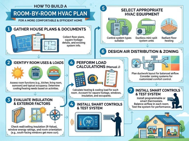 How To Build A Room-By-Room HVAC Plan For A More Comfortable Home