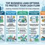 Discover top business loan options to protect cash flow. Compare flexible terms, fast funding, and low rates to keep your business growing smoothly.