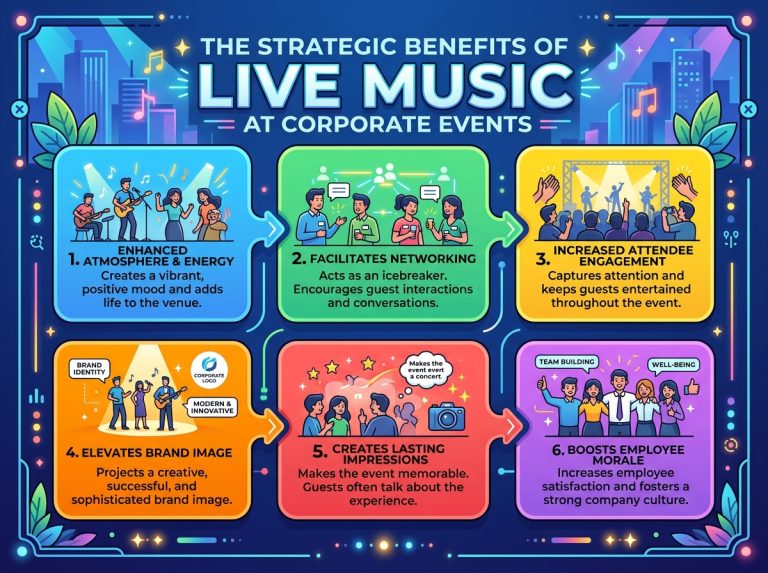 The Strategic Benefits Of Live Music At Corporate Events