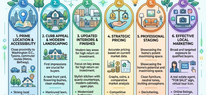 Plan a successful McLean home sale. Define your top priorities—from pricing strategy to timeline—and maximize your property's value with expert guidance.