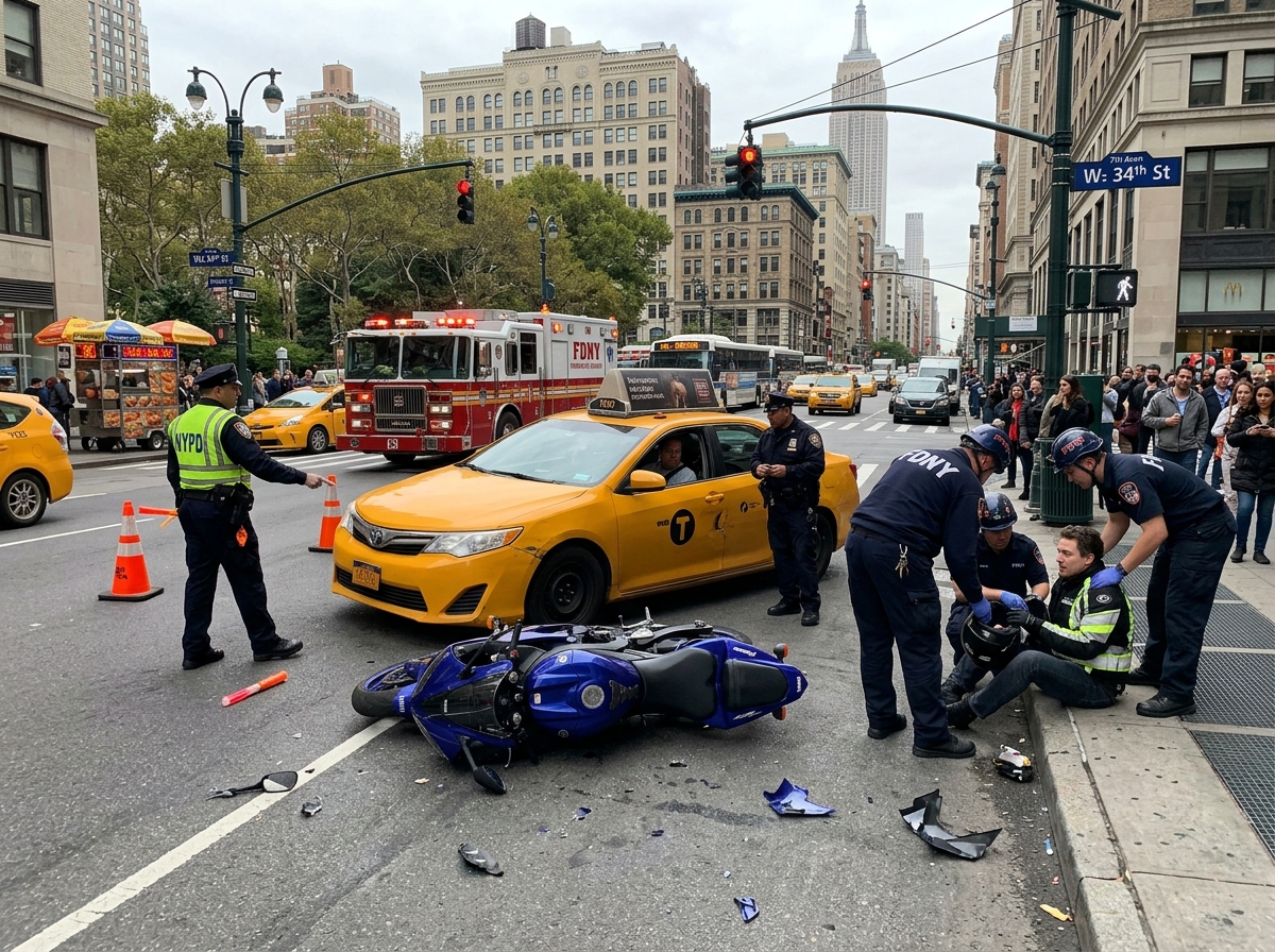 Involved in an NYC motorcycle accident? Protect your rights with this step-by-step guide on medical care, police reports, and securing compensation in New York.