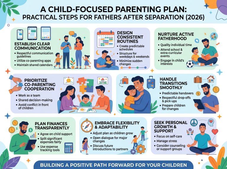 A Child-Focused Parenting Plan: Practical Steps for Fathers After Separation in 2026