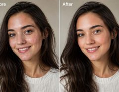 Natural-looking photo cleanup without over-editing