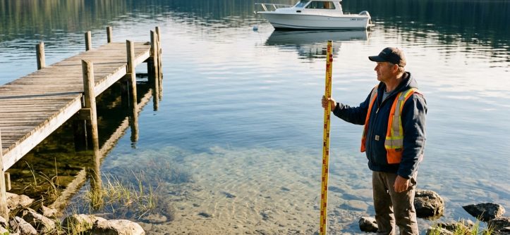 How long should your boat dock be? Discover how professional dock builders calculate the perfect length based on tides, shoreline slope, and watercraft.