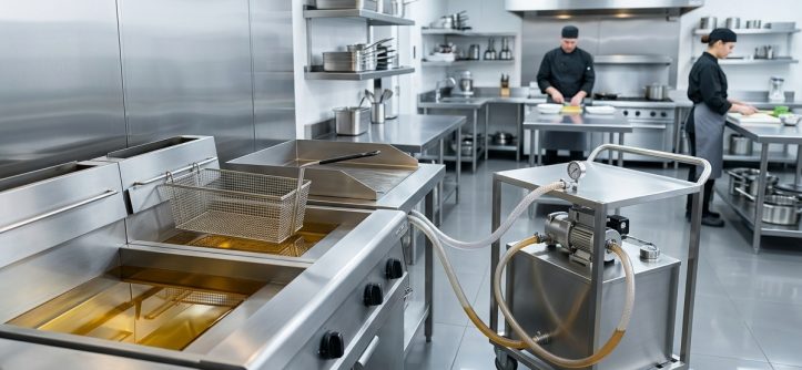 A complete guide to commercial kitchen oil management: reduce waste, boost food quality, and simplify cleaning protocols with our cleaner playbook.